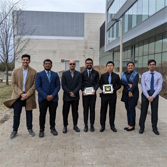Capstone Exhibition Day, Ontario Tech University, April 2022